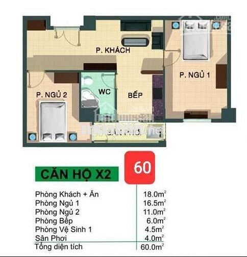 🌈CHUNG CƯ 60m 2️⃣PN 1️⃣WC💥NỘI THẤT CƠ BẢN💧MÁY LẠNH🔥Tân Phú ~Ng Sơn