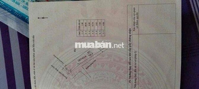 BÁN ĐẤT 2MT TẶNG NHÀ HẺM Y WANG