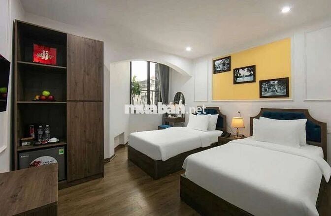 Bán Nhà Cầu Gỗ Hoàn Kiếm 102m2 8 tầng 30 phòng 119,5Ty