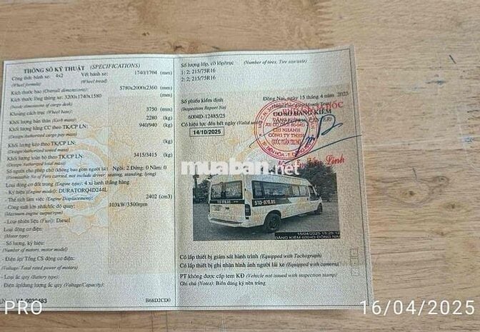 Ford Transit 2013 2.4L - 200000 km