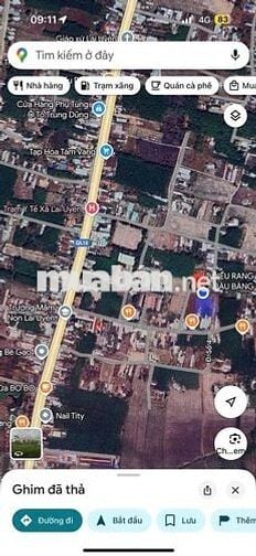 THANH LÝ GẤP LÔ ĐẤT LAI UYÊN BÀU BÀNG 190M
