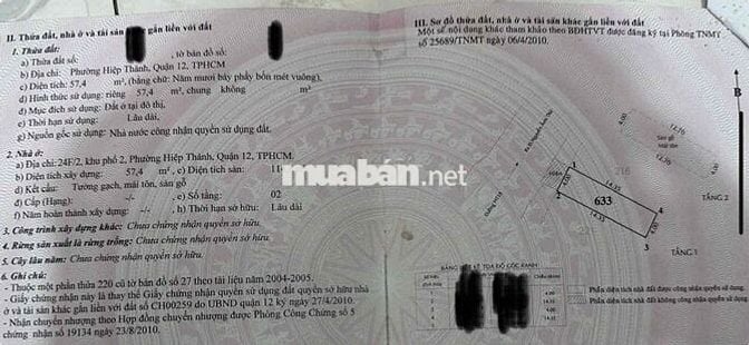 🏡 TÔI CẦN BÁN NHÀ MẶT TIỀN NGUYỄN THỊ THƠI, Q.12 🏡
