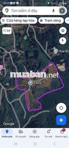 Bán hơn 4ha đất nghỉ dưỡng view đẹp giá rẻ tại Lương Sơn Hòa Bình