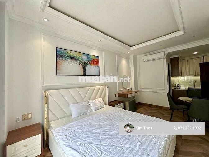 Studio 35m2 Vạn Phúc full nội thất cao cấp ban công mới 100% Chỉ 7,5tr