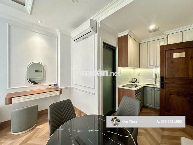 Studio 35m2 Vạn Phúc full nội thất cao cấp ban công mới 100% Chỉ 7,5tr