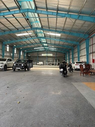 Cho Thuê Kho xưởng 1300m2 măt tiền QL1A, BÌnh Tân có PCCC Tự Động 