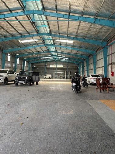 Cho Thuê Kho xưởng 1300m2 măt tiền QL1A, BÌnh Tân có PCCC Tự Động 