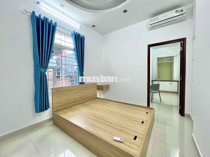 Cho thuê căn hộ 1PN Cửa sổ Q4 gần ĐH Luật, ĐH Nguyễn Tất Thành