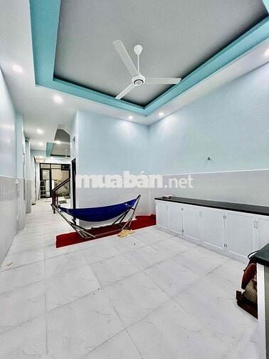 Nhà Mới Xây 100% DT 4x20 1Trệt 2Lầu 2Pn 3Wc Sân Thượng Hẻm Ôtô