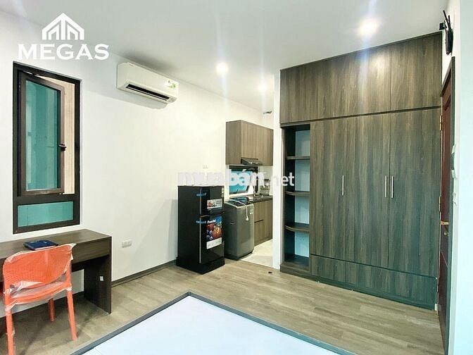 CHO THUÊ STUDIO FULL NỘI THẤT MÁY GIẶT RIÊNG NGAY QUAN HOA, CẦU GIẤY
