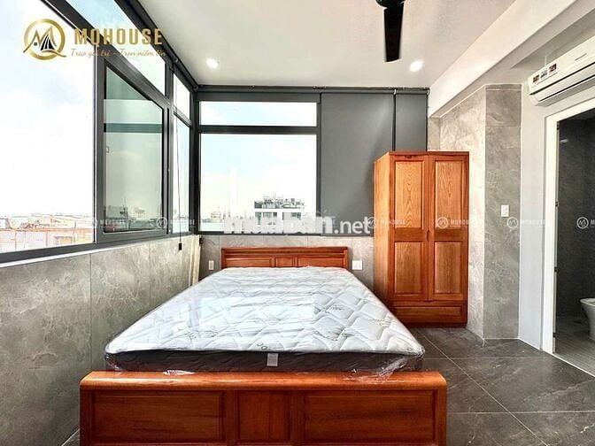Studio full kính - máy giặt riêng full option nội thất 🐢