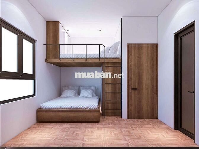 Khai trương CCMN 30m2 Giường tầng. Full đồ, máy giặt tại Đường Láng