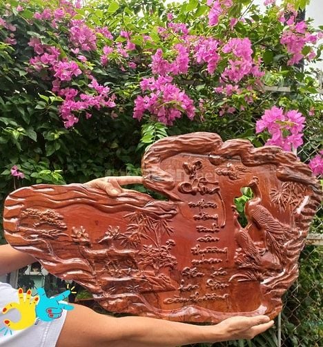 TRANH CHỮ THƯ PHÁP VỢ CHỒNG DECOR