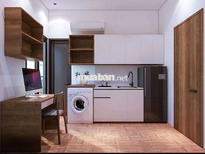 Khai trương CCMN 30m2 Giường tầng. Full đồ, máy giặt tại Đường Láng