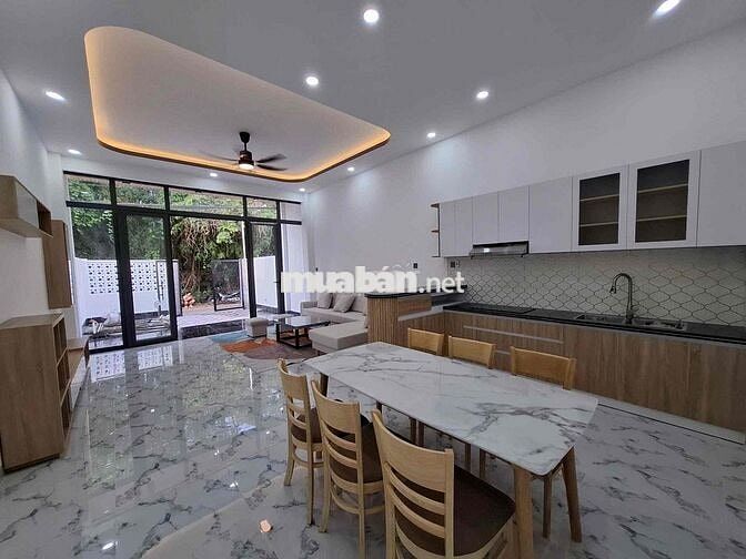 BÁN NHÀ MẶT ĐƯỜNG NHỰA KHU K1 3TẤM FULL NỘI THẤT