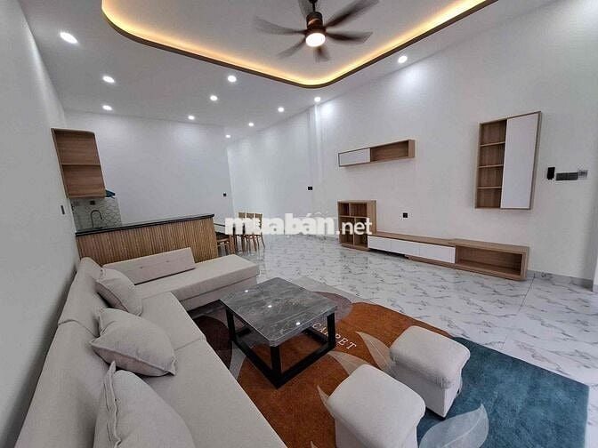 BÁN NHÀ MẶT ĐƯỜNG NHỰA KHU K1 3TẤM FULL NỘI THẤT