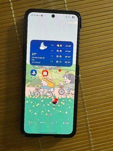 Điện thoại Samsung Z Flip4 bản 128gb(đen)