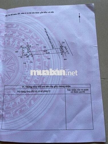 631.9m2 mặt tiền quốc lộ 57 vòng xoay Tân Phú -  Huyện Chợ Lách