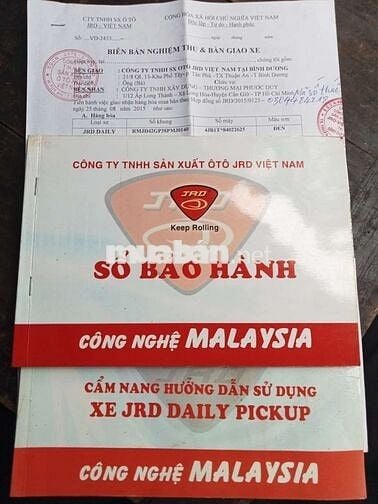 Xe bán tải JRD không niên hạn