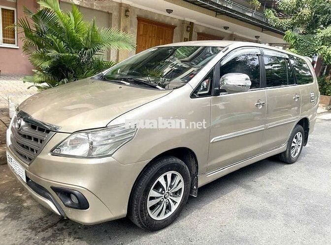 Bán xe nhà Toyota Innova 2016 E zin nguyên: 292TR