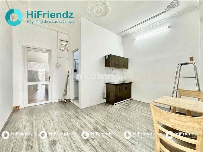 Cho thuê căn hộ 1PN - 60m2 - có ban công – sân vườn full nội thất