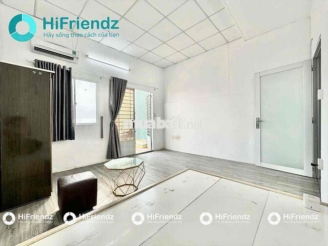 Cho thuê căn hộ 1PN - 60m2 - có ban công – sân vườn full nội thất