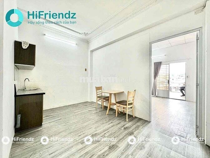 Cho thuê căn hộ 1PN - 60m2 - có ban công – sân vườn full nội thất
