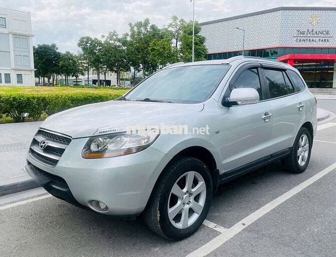 Santafe 7 chỗ full dầu sx 2009