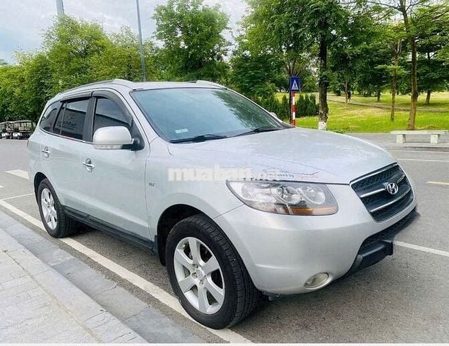 Santafe 7 chỗ full dầu sx 2009
