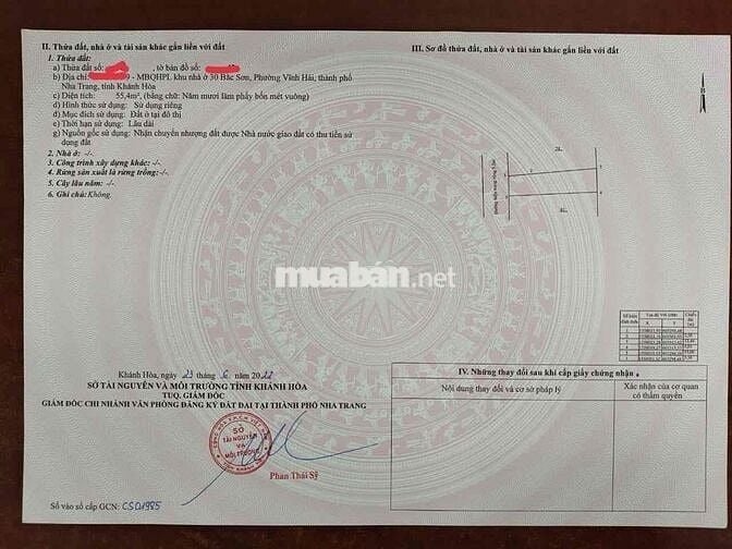 Đất biển Nha Trang 56m2 Đường Bắc Sơn HXH, Giá 4ty980