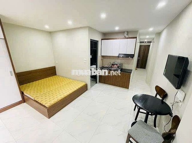 Phòng 35m2_studio_ban công_full nt_Bùi Đình Túy, Bình Thạnh