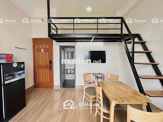 🍑Duplex Ban Công Tách Bếp Thang Máy Bảo Vệ Full Nội Thất