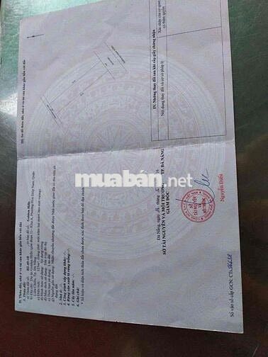Bán lô đất đường 10m5 đối diện trường Đàm Quang Trung