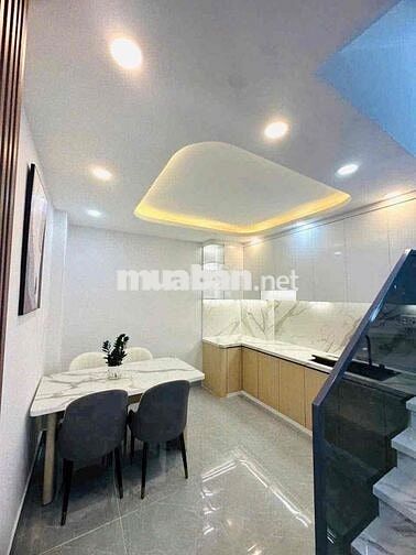 SIÊU PHẨM QUẬN 6 35M2 3PN 3 TẦNG BTCT SÂN THƯỢNG HẺM GẦN 4M CHỈ 6 TỶ N