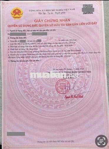 Đất 193,8m2 mặt tiền kinh doanh DT 743C,Tân Đông Hiệp ,TP Dĩ An