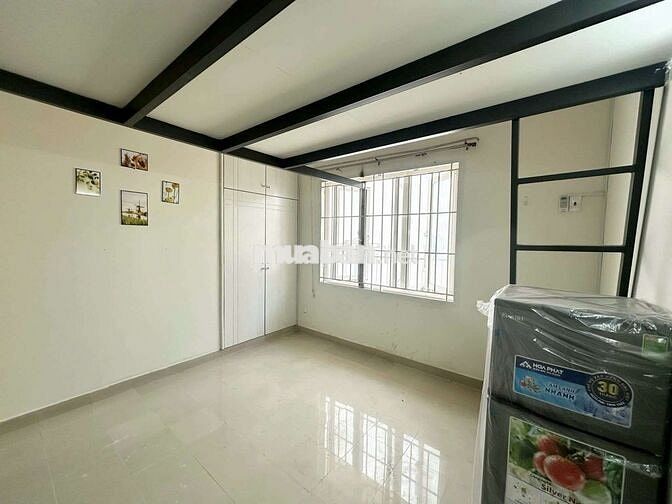 PHÒNG TRỌ 35M2 GÁC - CỬA SỔ - KHOÁ VÂN TAY BÌNH THẠNH Ở NHẬN 5NG5XE