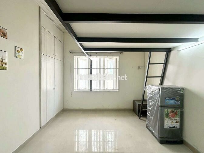 PHÒNG TRỌ 35M2 GÁC - CỬA SỔ - KHOÁ VÂN TAY BÌNH THẠNH Ở NHẬN 5NG5XE