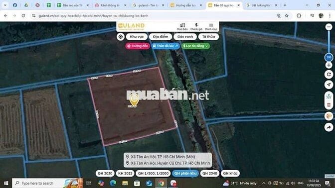 KẸT TIỀN! Bán đất Đường Bờ Kênh, Trung Lập Thượng, Củ Chi 2650m2