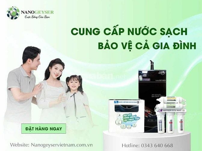 Tìm đối tác phân phối máy lọc nước Nano Geyser