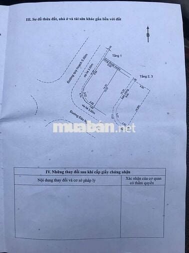 Bán nhà 2 mặt tiền đào nguyên phổ