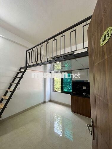 Căn CCMN 25m2 full nội thất, gác xep, thoáng mát tại Khương Hạ