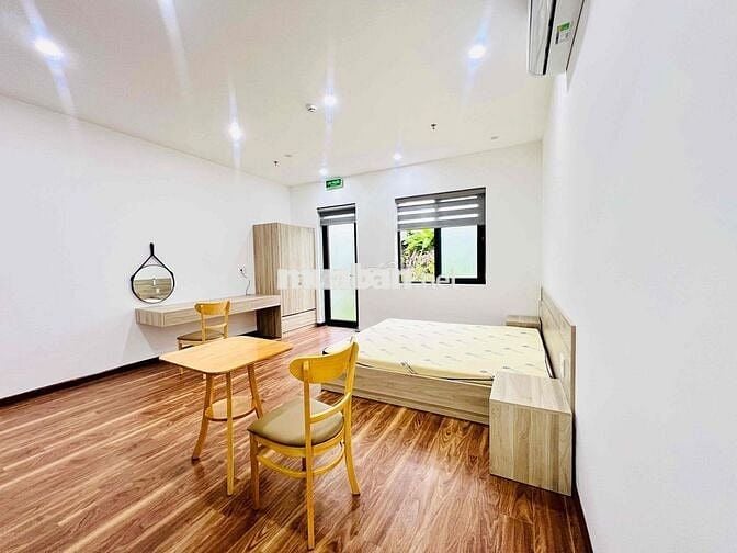 căn studio full nội thất khu hoà xuân