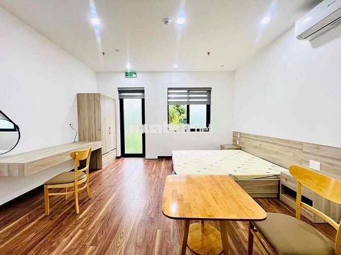 căn studio full nội thất khu hoà xuân