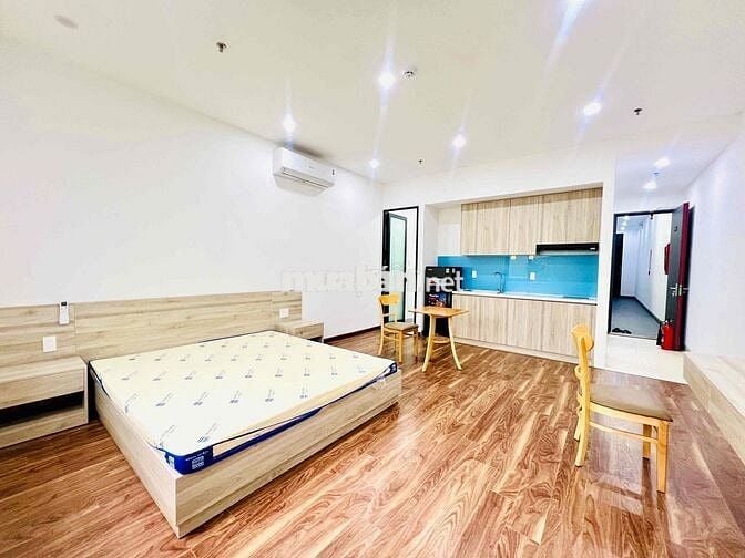 căn studio full nội thất khu hoà xuân
