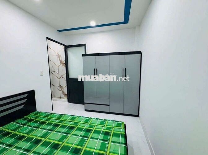 245 triệu nhà nhỏ Hóc Môn, DT: 4m-4m 1 trệt 1 lầu, đang cho thuê 2,2tr