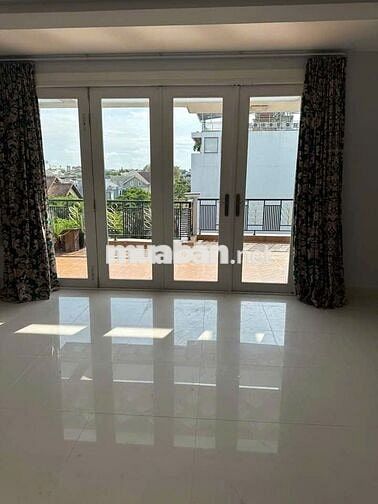 BIỆT THỰ CHO THUÊ 5PN, SÂN THƯỢNG, PHÒNG XÔNG HƠI, HẦM ĐỂ XE