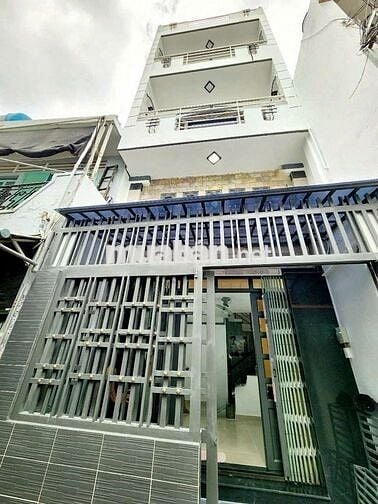 BÁN NHÀ 4 TẦNG, NỞ HẬU, HẺM 3M THÔNG, TRƯỜNG CHINH, GIÁ 4,4 TỶ CÒN TL