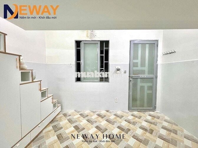 PHÒNG TRỌ GIÁ RẺ NEW 100% - GÁC CAO RỘNG RÃI, CÓ MÁY LẠNH, THANG MÁY