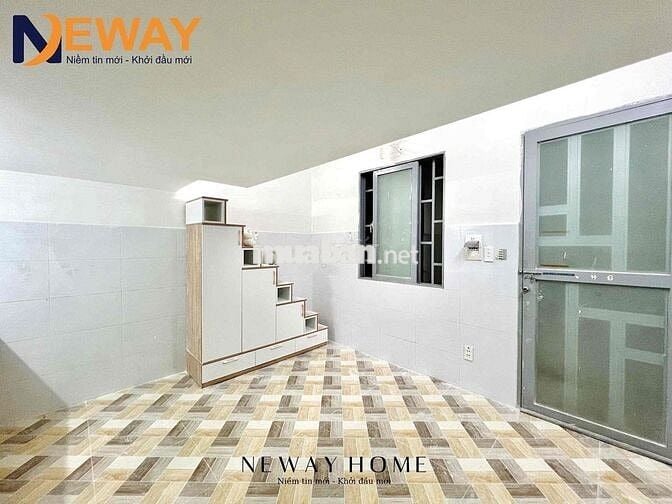 PHÒNG TRỌ GIÁ RẺ NEW 100% - GÁC CAO RỘNG RÃI, CÓ MÁY LẠNH, THANG MÁY