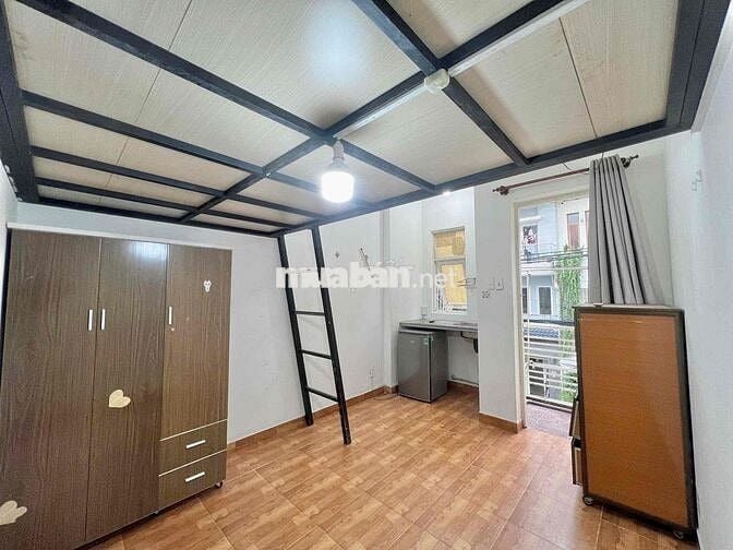 Cho Thuê Căn Hộ Gác Bancol Full Nội Thất Gần Bigc Tô Hiến Thành Q10